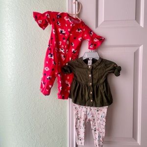 Carter’s 3m Romper and Outfit Set